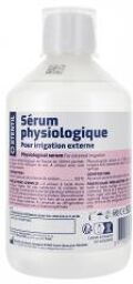 Sérum Physiologique pour Irrigation Externe 500 ml - Flacon 500 ml