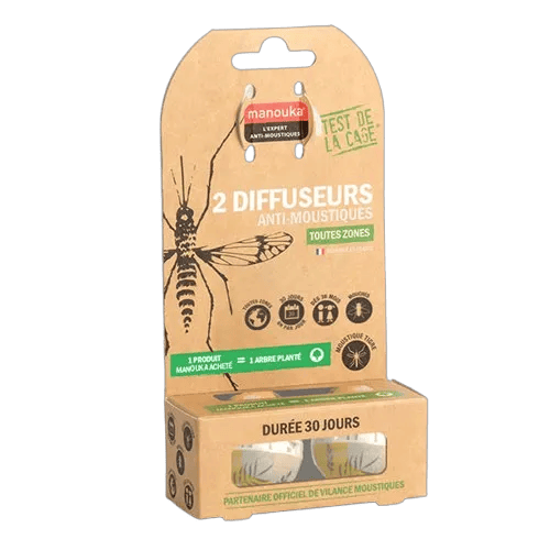 Double diffuseur Motif Feuille
