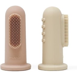Mushie® Baby Brosse à dents - Set de 2 pièces