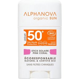 Stick Solaire Rose Très Haute Protection Visage Spf50+