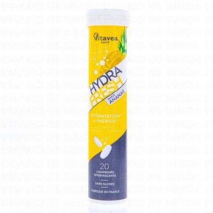Hydrafresh Parfum Ananas x20 comprimés