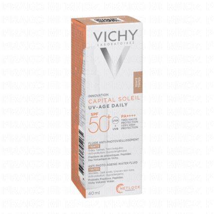 Capital Soleil - UV Age Daily Fluide teinté anti-photovieillissement 40ml