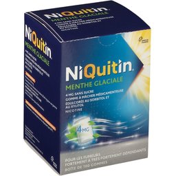 NiQuitin® Menthe Glaciale 4 mg sans sucres