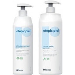 Pack peau atopique Lotion 500ml + Gel 750ml