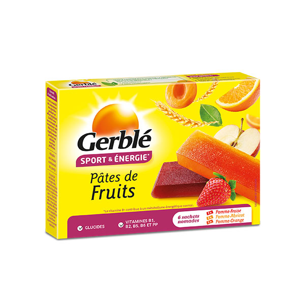 Sport Pâtes de Fruits 6 x 27g
