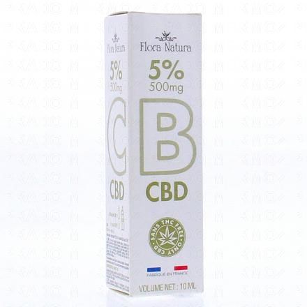 FLORA NATURA Huile de CBD - 10ml 5% - 500mg cdb