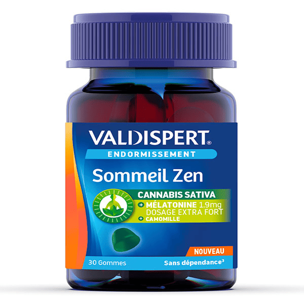 Mélatonine 1,9mg Sommeil Zen Complément alimentaire - 30 Gommes