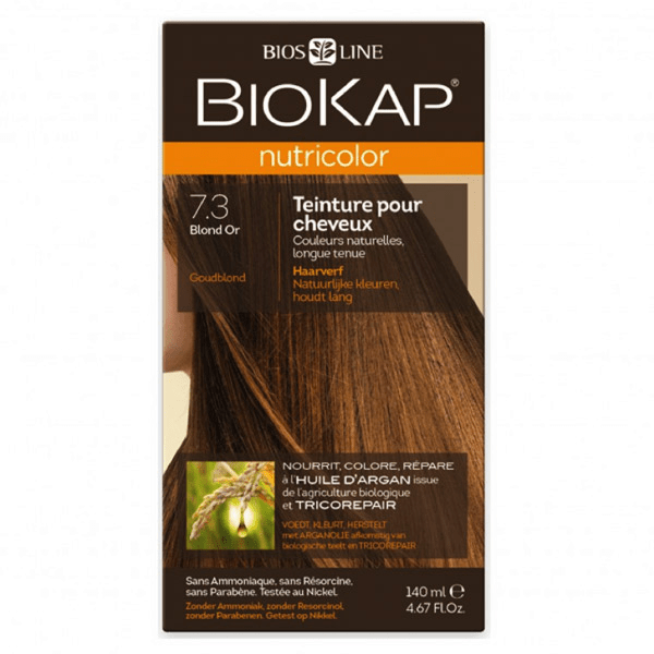 Nutricolor Coloration Cheveux 7.3 Blond Or - 140ml