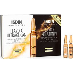 Isdinceutics Flavo-C Pack Ultraglican 10amp + Melatonin 10amp