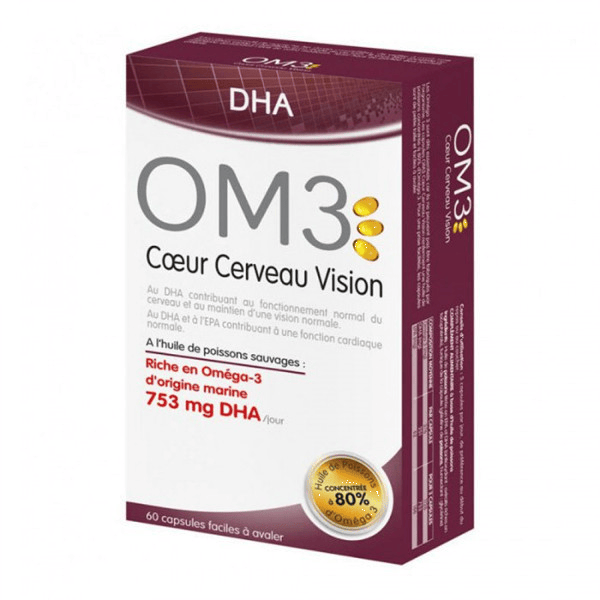 DHA - Coeur Cerveau Vision - 60 capsules