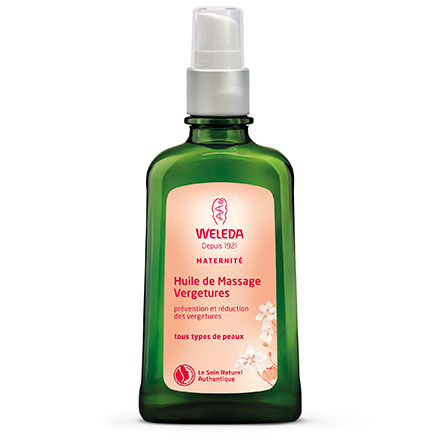 Maternité - Huile de massage vergetures bio flacon 100ml