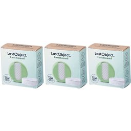LastObject 7 Pads démaquillants réutilisables avec étui vert
