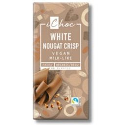 White Nougat Crisp Chocolate Vegan Milk-Like Bio 80g