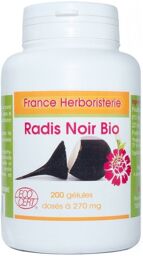 Gélules de Radis Noir BIO – Racine – 270 mg