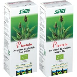 Jus pressé de plantain bio