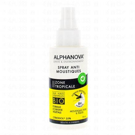 Santé - Spray anti moustiques flacon 75ml