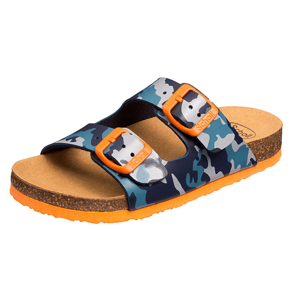 Mules Air Bag Bleu Orange Taille 30
