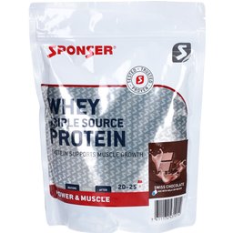 Sponser® Whey Triple Source Protein Chocolat Suisse