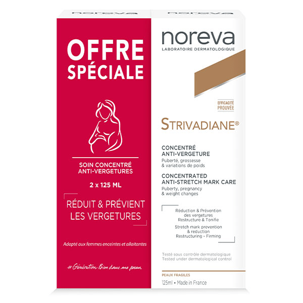 Noreva Strivadiane Crème 125ml - Duo