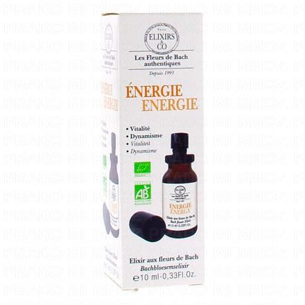 ELIXIRS & CO Les fleurs de bach - Spray énergie bio 10ml