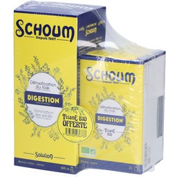 3 Chènes Schoum Digestion Solution Solution et Tisane