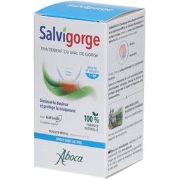 Aboca Salvigorge 2 act Spray Sans Alcool