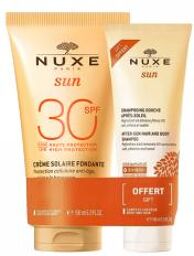 Sun Lait Solaire Fondant SPF30 150 ml + Shampoing Douche Après-Soleil 100 ml Offert - Lot 2 produits dont 1 offert