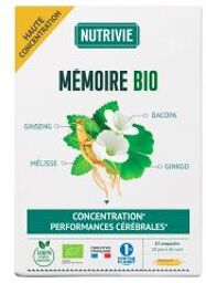 Complexe Mémoire Bio 20 Ampoules de 10 ml - Boîte 20 ampoules de 15 ml
