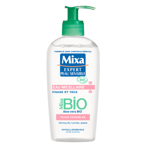 Bio Eau Micellaire Visage et Yeux Peaux Sensibles 200ml