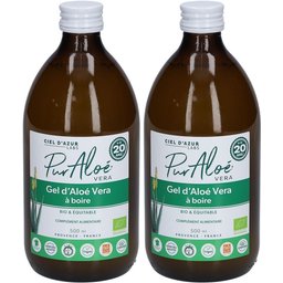 Ciel D'azur PurAloé Gel d'Aloé Vera à boire 500ml
