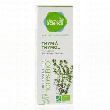Huile essentielle de Thym à Thymol flacon 5 ml