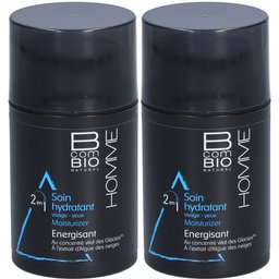 B COM BIO Homme Soin hydratant energisant hydratation