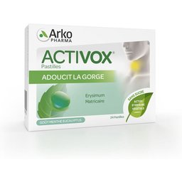 Arkopharma pastilles pour la gorge sans sucre à la menthe