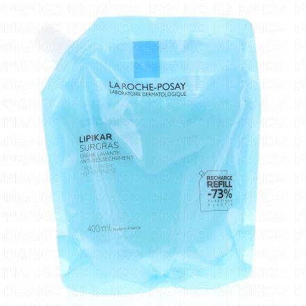 LA ROCHE-POSAY Lipikar surgras - Crème lavante eco recharge 400ml