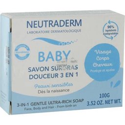 Baby Savon Surgras 3 En 1 100g