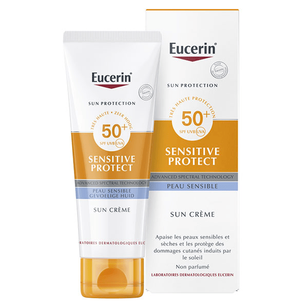 Sun Protection Sensitive Protect Crème Solaire Visage SPF50+ 50ml