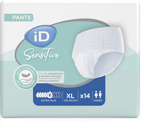 iD Sensitive Pants Extra Plus XL - 8 paquets de 14 protections