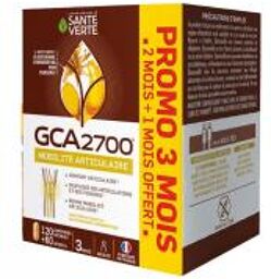 Santé Verte GCA 2700 120 Comprimés + 60 Comprimés Offerts - Boîte 180 comprimés