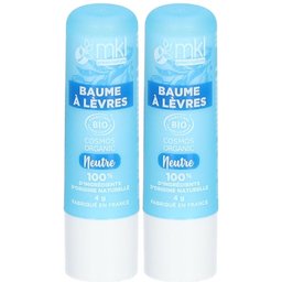 Mkl Baume Lèvres Certifié BIO - Neutre