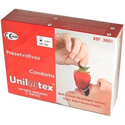 Préservatifs Red & Strawberry 144pcs