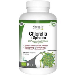 Chlorella + Spirulina 500comp