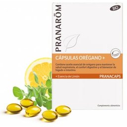 30 Capsules Oregano + Essence de Citron