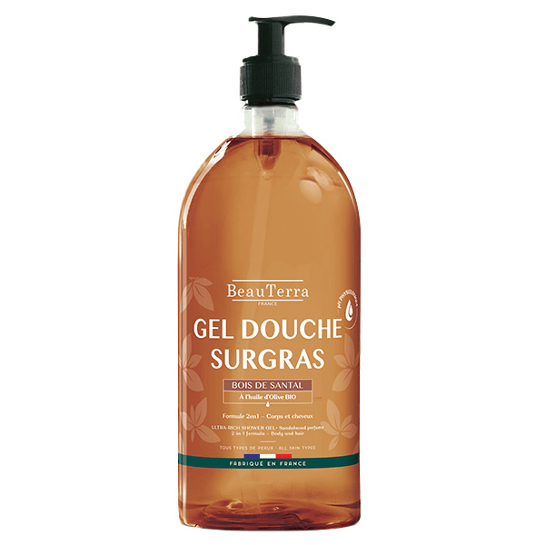 Gel Douche Surgas Bois de Santal 1L