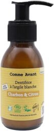 Dentifrice en pâte au charbon végétal et citron - Comme - 90ml