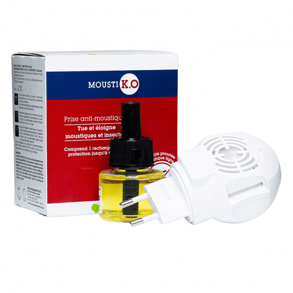 Diffuseur Electrique Anti-Moustiques + 1 Recharge Liquide