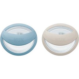Sucettes Mommy Feel Silicone 0-9M Bleu 2 Unités