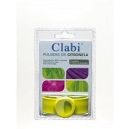 Clabi™ bracelet vert citronnelle antimosquitos anti-squitos 1ud