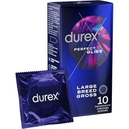 Préservatifs Perfect Gliss - 10 Préservatifs - Idéal pour le Sexe Anal