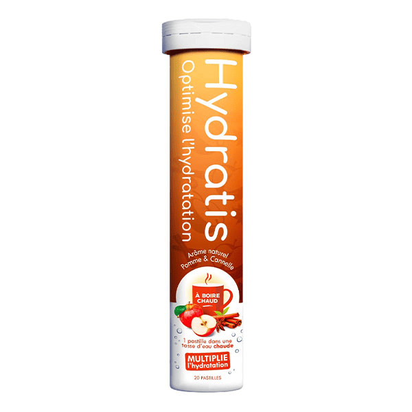 [Chaud] Boost l'Hydratation*, Electrolyte, 20 Pastilles Pomme Cannelle