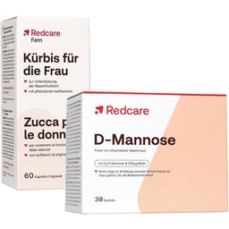Redcare D-Mannose + Redcare Fem Kürbis für die Frau